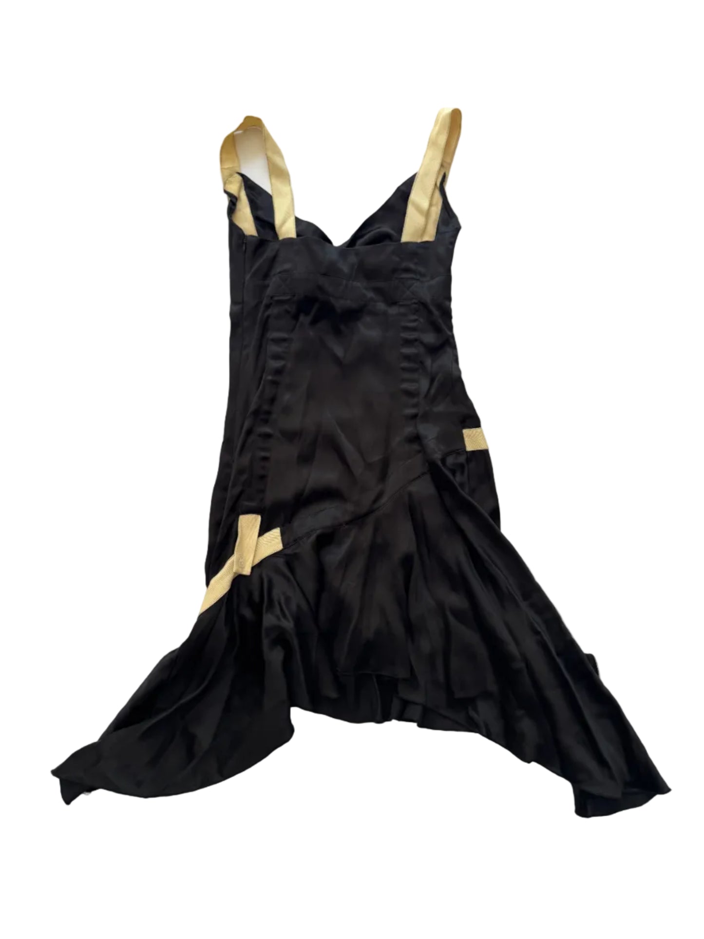 Antonio Berardi Vintage Asymmetric Silk Dress