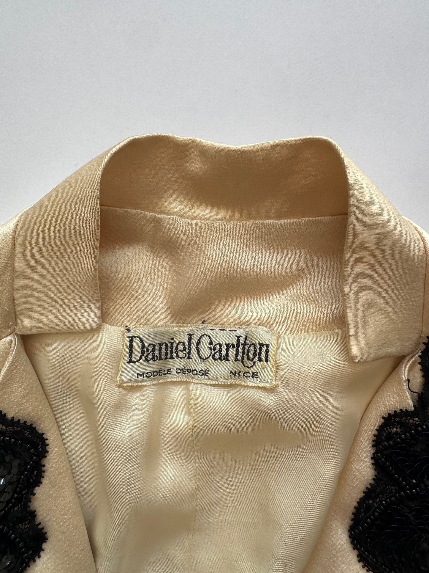 Daniel Carlton Vintage Wedding Beaded Suit Set