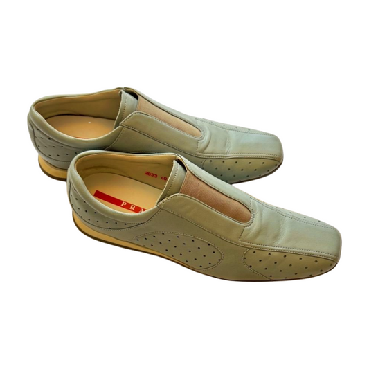 Prada Linea Rossa Nappa Leather Running Shoes
